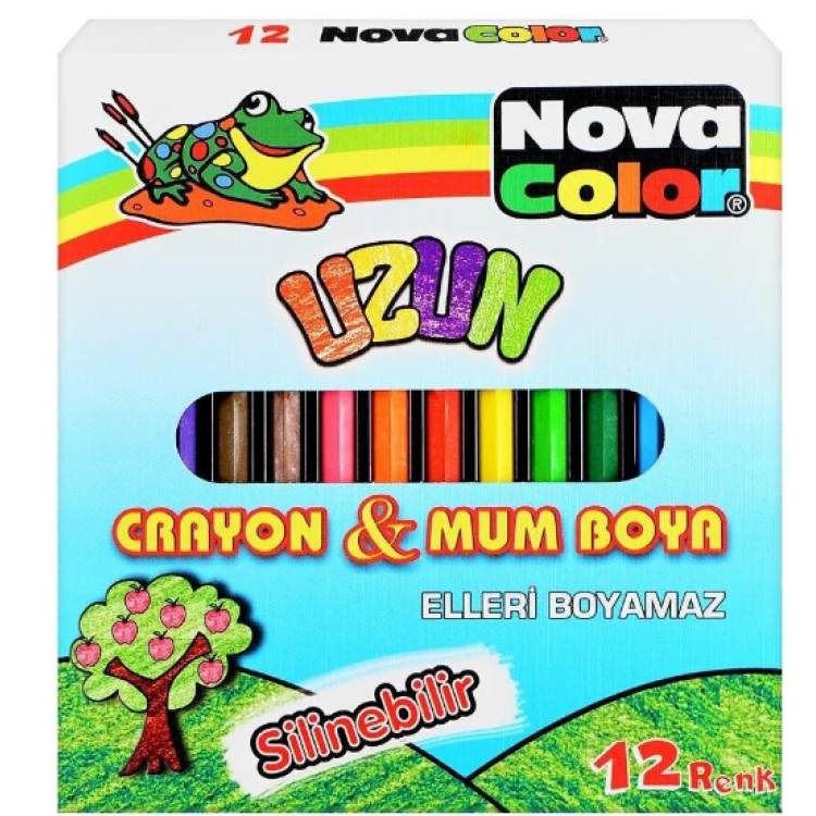 NOVACOLOR NC-2112 MUM BOYA UZUN 12 RENK