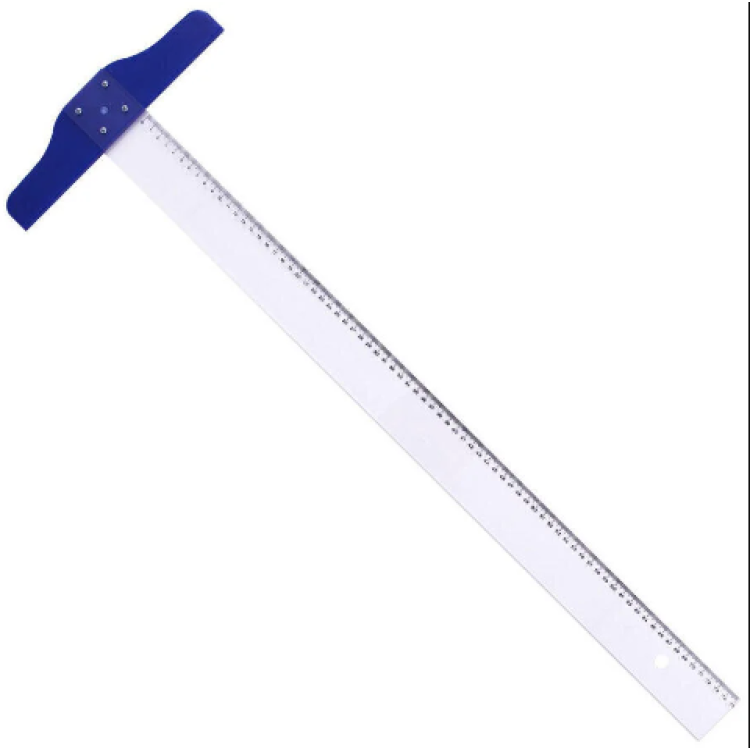 PLASTİK T CETVELİ 65 CM. / YILDIZLAR PLASTİK T CETVELİ 65 CM. / YILDIZLAR