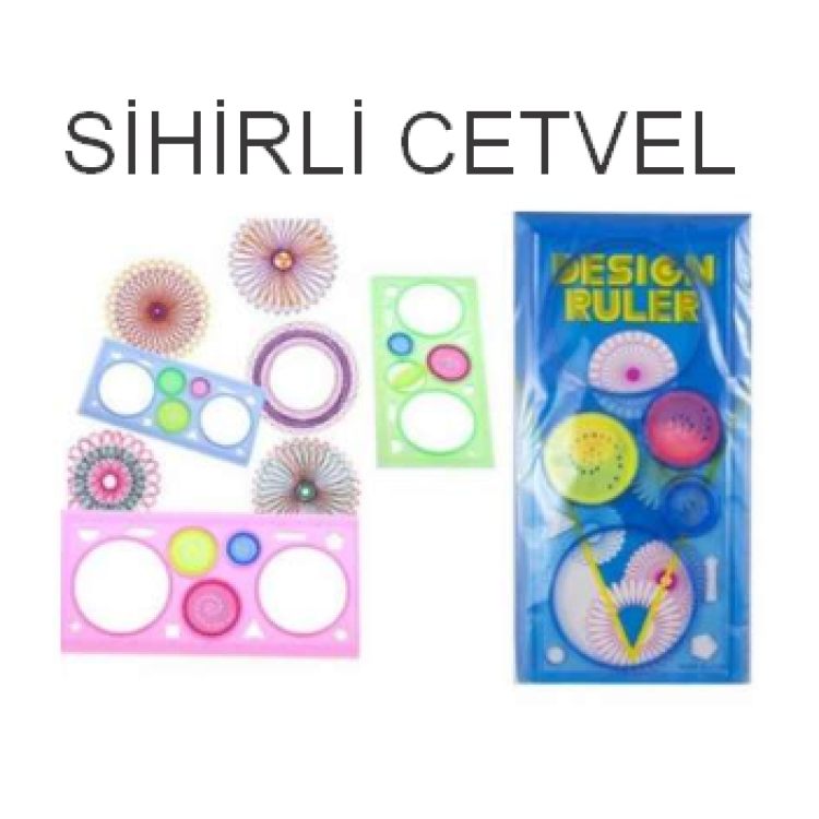 SİHİRLİ CETVEL (spirograf) *K