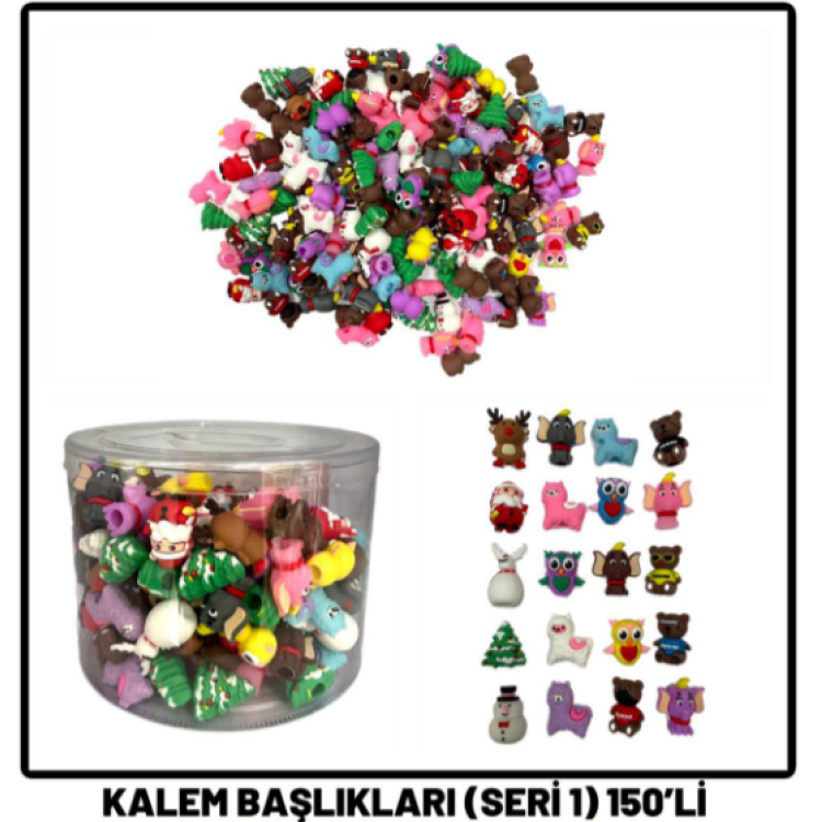 VAGON 3021 SİLKON KALEM BAŞLIĞI 120Lİ