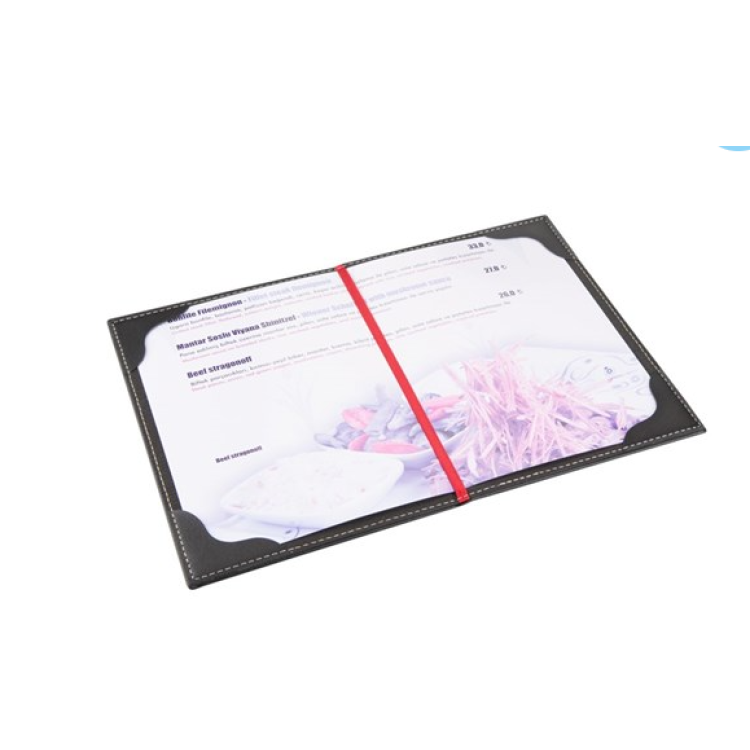 SUNİ DERİ MENU KABI 17*24