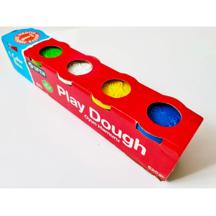 UFEN OYUN HAMURU 4*100 GR. NEON RENK