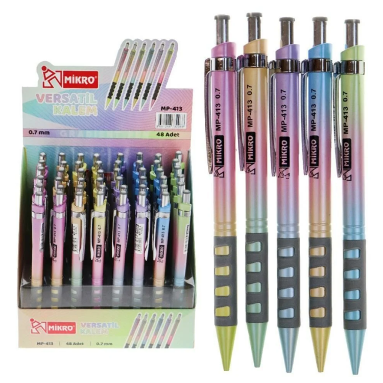 MİKRO MP 413-48 STANDLI VERSATİL KALEM 0,7MM 48 li