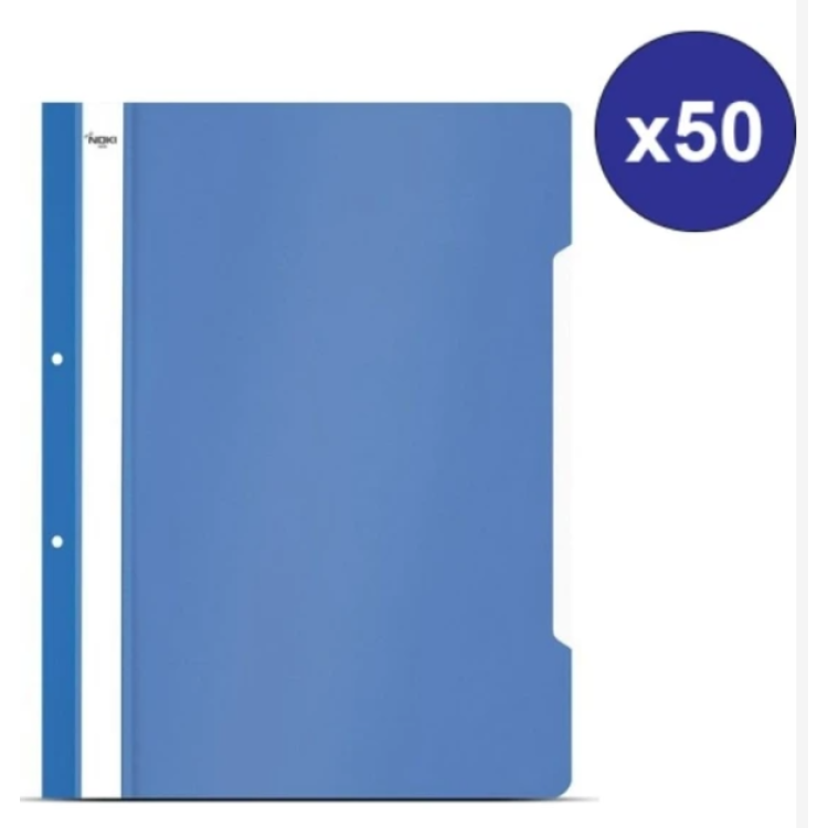 NOKI ECO TELLİ DOSYA MAVİ 50Lİ
