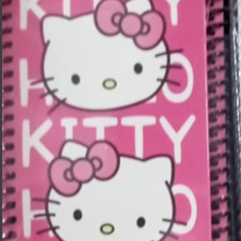 NOT DEFTERİ SPİRALLİ A6 50YP 12li HELLO KİTTY  B01