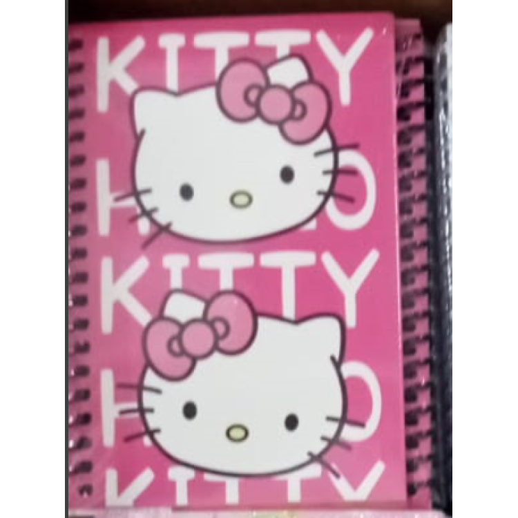 NOT DEFTERİ SPİRALLİ A6 50YP 12li HELLO KİTTY  B01