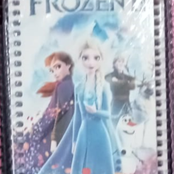 NOT DEFTERİ SPİRALLİ A6 50YP 12li FROZEN B01