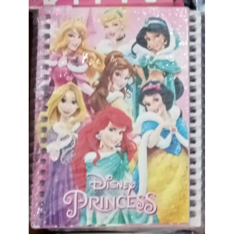 NOT DEFTERİ SPİRALLİ A6 50YP 12li PRENSES B01