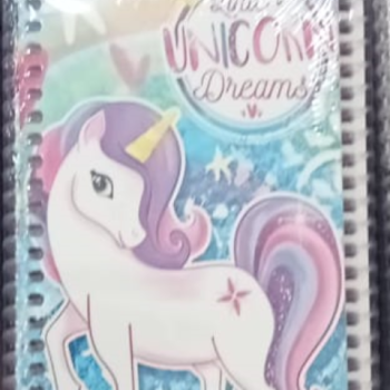 NOT DEFTERİ SPİRALLİ A6 50YP 12li UNİCORN B01