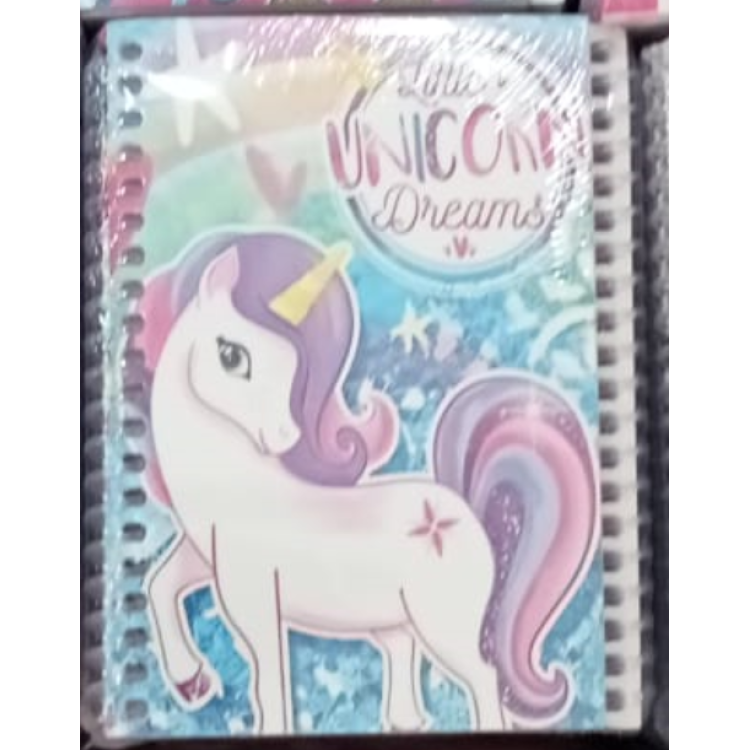 NOT DEFTERİ SPİRALLİ A6 50YP 12li UNİCORN B01