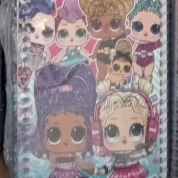 NOT DEFTERİ SPİRALLİ A6 50YP 12li LOL BEBEK B01