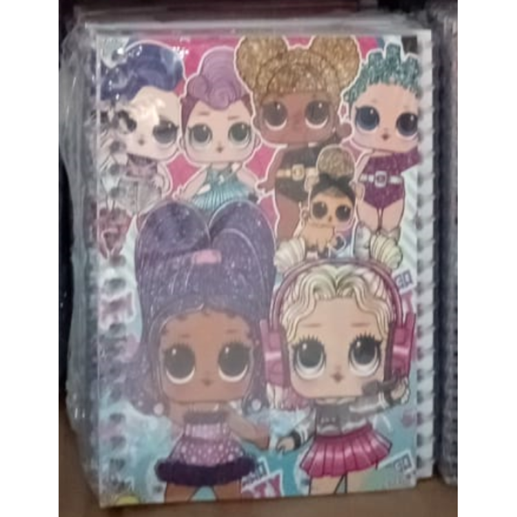 NOT DEFTERİ SPİRALLİ A6 50YP 12li LOL BEBEK B01 NOT DEFTERİ SPİRALLİ A6 50YP 12li LOL BEBEK B01