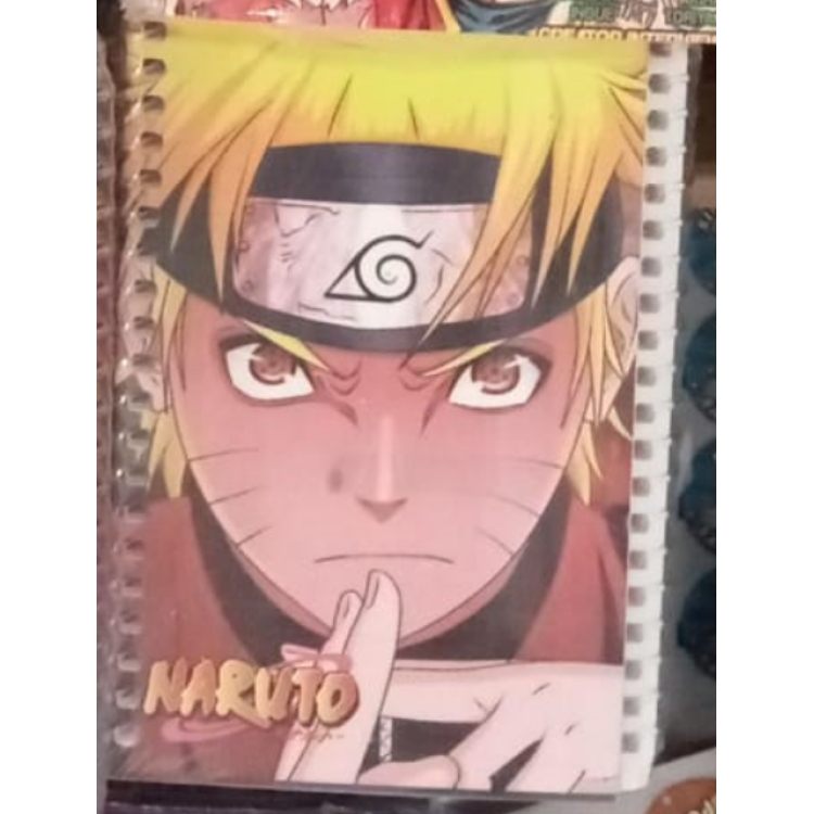 NOT DEFTERİ NARUTO SPİRALLİ A6 50YP 12li  B01