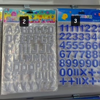 A4 STİCKER RAKAM VE HARFLER (sadece no2 var) A4 STİCKER RAKAM VE HARFLER (sadece no2 var)