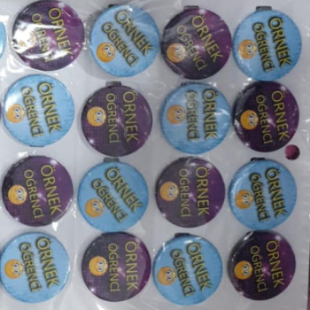 MOTİVASYON ROZETLERİ 20Lİ örnek öğrenci