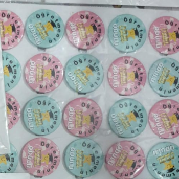 MOTİVASYON ROZETLERİ 20Lİ başarılı öğrenci