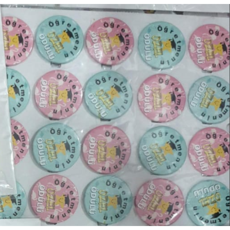 MOTİVASYON ROZETLERİ 20Lİ başarılı öğrenci