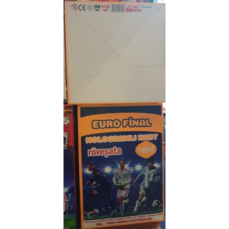 OYUN KARTLARI 200LÜ EURO FİNAL HOLOGRAMLI