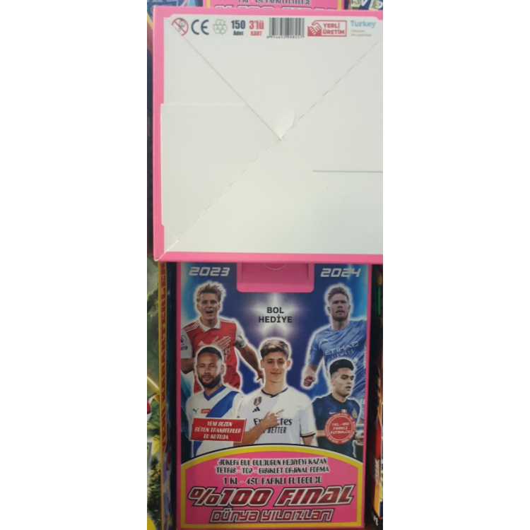 OYUN KARTLARI 150Lİ %100 FİNAL DÜNYA YILDIZLARI