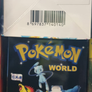 OYUN KARTLARI 150Lİ POKEMON WORLD OYUN KARTLARI 150Lİ POKEMON WORLD