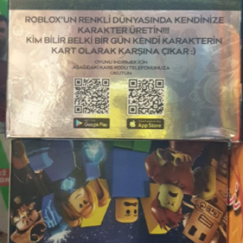 OYUN KARTLARI xLİ ROBLOX 1 SERİES OYUN KARTLARI xLİ ROBLOX 1 SERİES