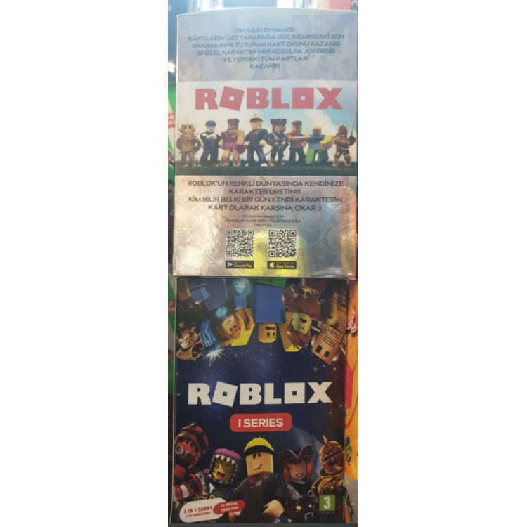 OYUN KARTLARI xLİ ROBLOX 1 SERİES
