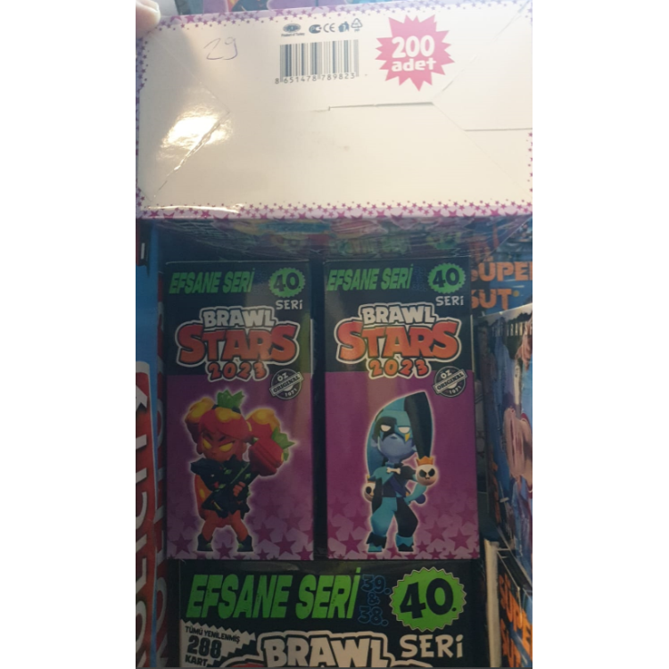 OYUN KARTLARI 200LÜ BRAWL STARS 2023 40 SERİ