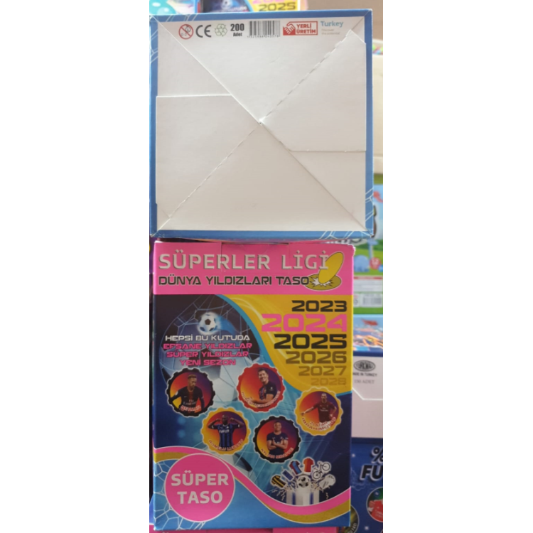 OYUN KARTLARI 200LÜ SÜPERLER LİGİ DÜNYA YILDIZLARI TASO