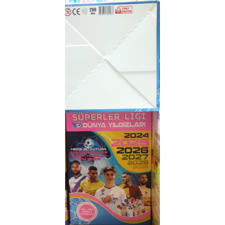 OYUN KARTLARI 200LÜ SÜPERLER LİGİ DÜNYA YILDIZLARI