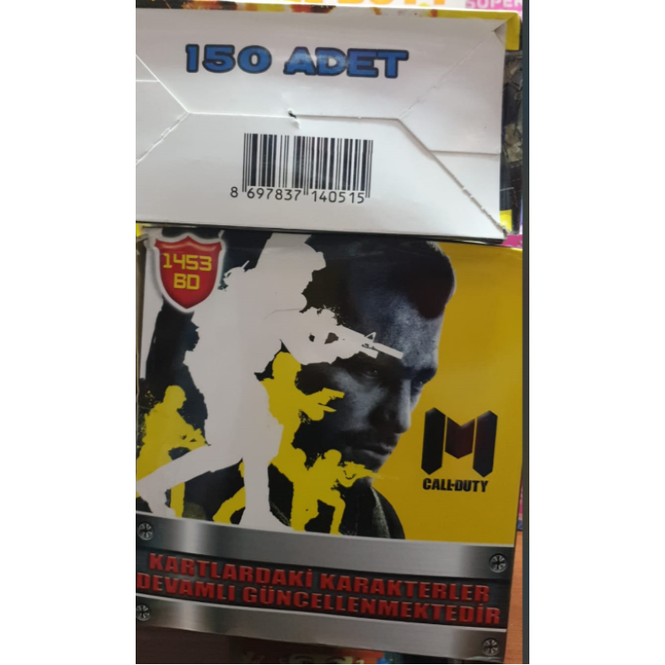 OYUN KARTLARI 150Lİ 1453 CALL-DUTY