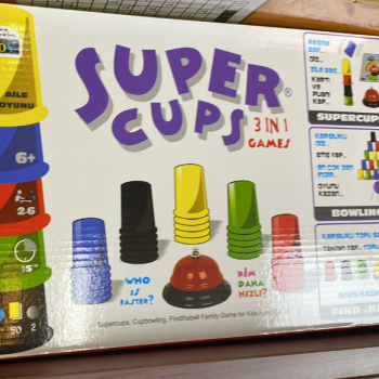 SUPERCUPS RENKLİ BARDAKLAR 3 OYUN Bİ ARADA SUPERCUPS RENKLİ BARDAKLAR 3 OYUN Bİ ARADA