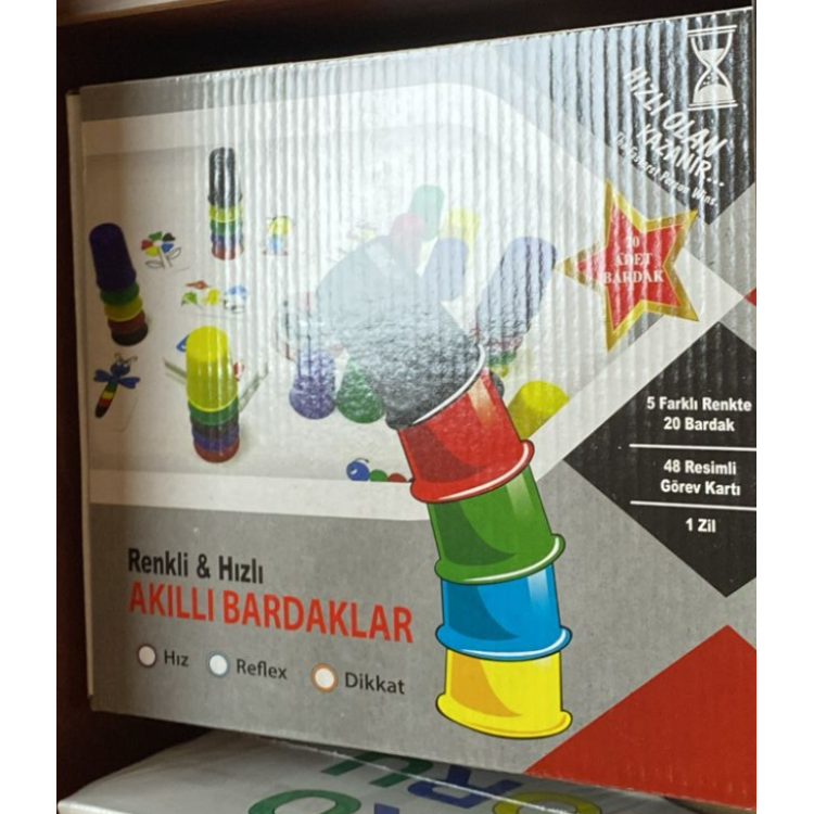 AKILLI BARDAKLAR RENKLİ BARDAKLAR 3 OYUN Bİ ARADA