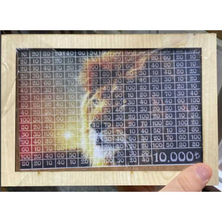 AHŞAP HEDEF KUMBARA 10BİNTL GALATASARAY