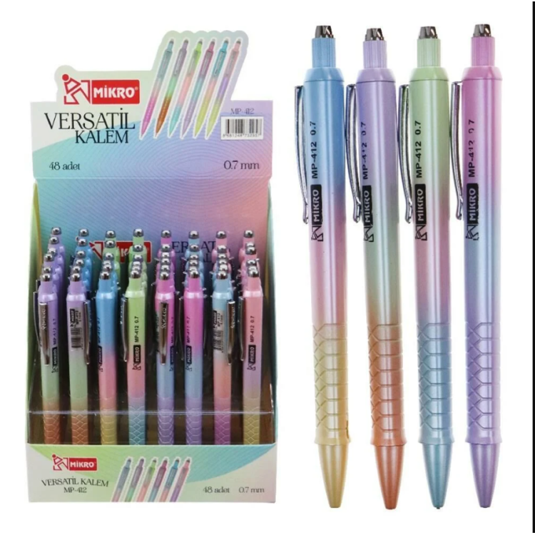 MİKRO MP 412-48 STANDLI VERSATİL KALEM 0,7MM 48 li