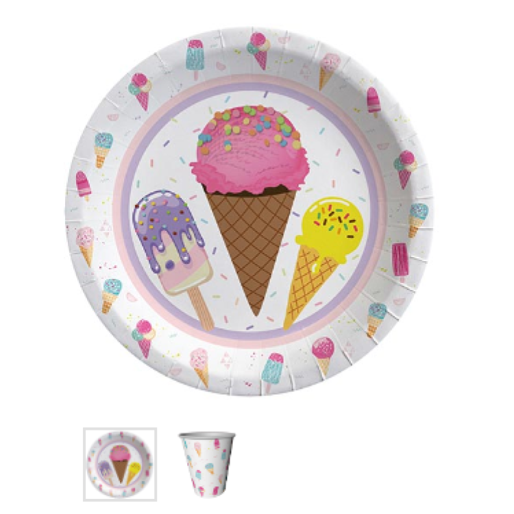 Tabak-Bardak Dondurma 8li