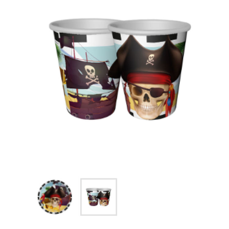 Tabak-Bardak Korsan 8li