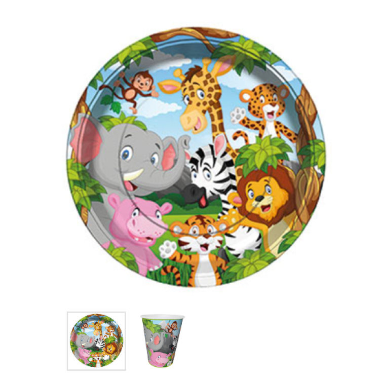 Tabak-Bardak Safari 8li