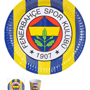 Tabak-Bardak Lisanslı Fenerbahçe 8'li Tabak-Bardak Lisanslı Fenerbahçe 8'li