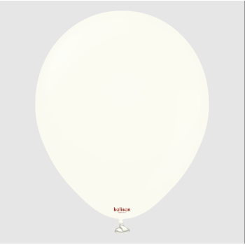 Retro 12" Balon Kalisan Beyaz (White) 100lü