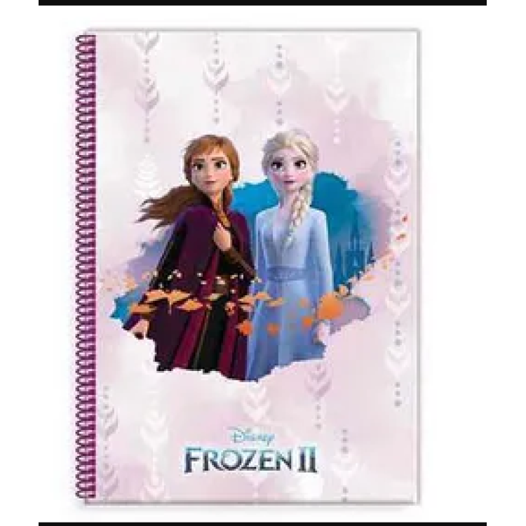 FROZEN II A5 80 YP. SPİRALLİ ÇİZGİLİ DEFTER