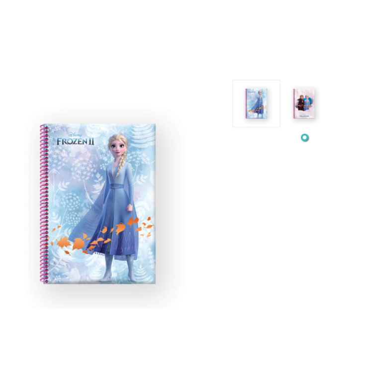 FROZEN II A5 80 YP. KARELİ SPİRALLİ DEFTER