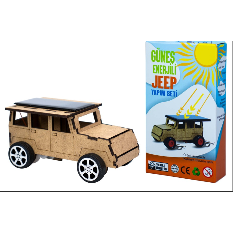 Güneş Enerjili Jeep Yapım Seti