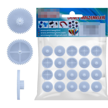 Plastik Dişli Çark Büyük 20 Adet Plastik Dişli Çark Büyük 20 Adet