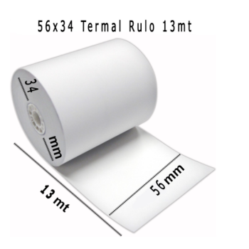 Pos Termal rulosu 56x13 10LU (koli) Pos Termal rulosu 56x13 10LU (koli)