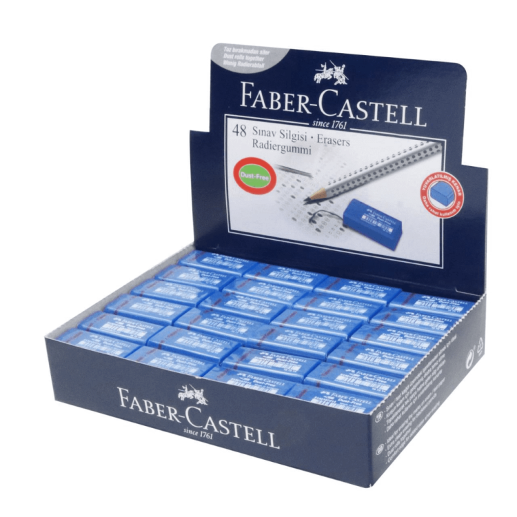 Faber Castell Sınav Silgisi 48li