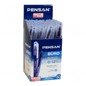 PENSAN BÜRO TÜKENMEZ KALEMİ MAVİ 50 Lİ PENSAN BÜRO TÜKENMEZ KALEMİ MAVİ 50 Lİ