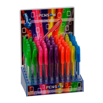 PENSAN NEON JEL KALEM 60 LI PENSAN NEON JEL KALEM 60 LI