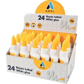 ADEL BEYAZ OKUL TUTKALI 40G.24LÜ ADEL BEYAZ OKUL TUTKALI 40G.24LÜ