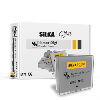 Silka ART-26 Gri Hamur Silgi (BOX12 ) Silka ART-26 Gri Hamur Silgi (BOX12 )