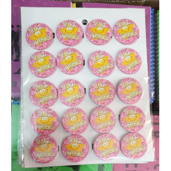 Yıldız Öğrenci Rozet 20'li